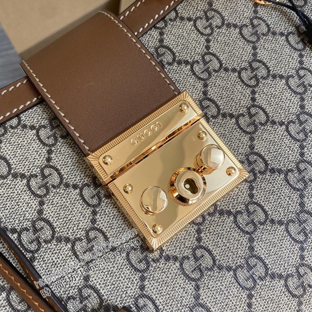 Gucci新款原廠皮女包 古馳頂級經典款女包 Gucci鎖扣雙肩帶肩背包 479197  ydg3099